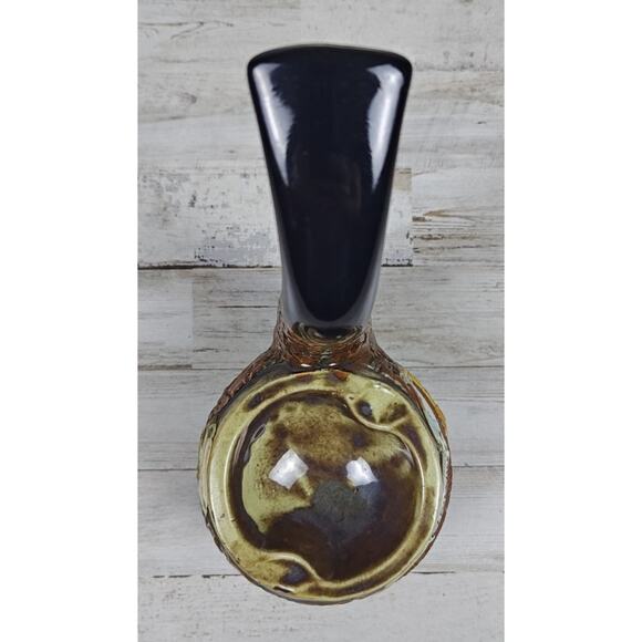 Vintage 1968 Florence Vino Rosso Ceramic Pipe Shaped Decanter/Ashtray 9.5" Tall - Picture 5 of 11